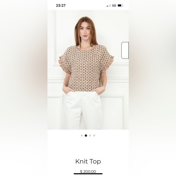 Zero Degrees Celsius Knit Top - Picture 8 of 8